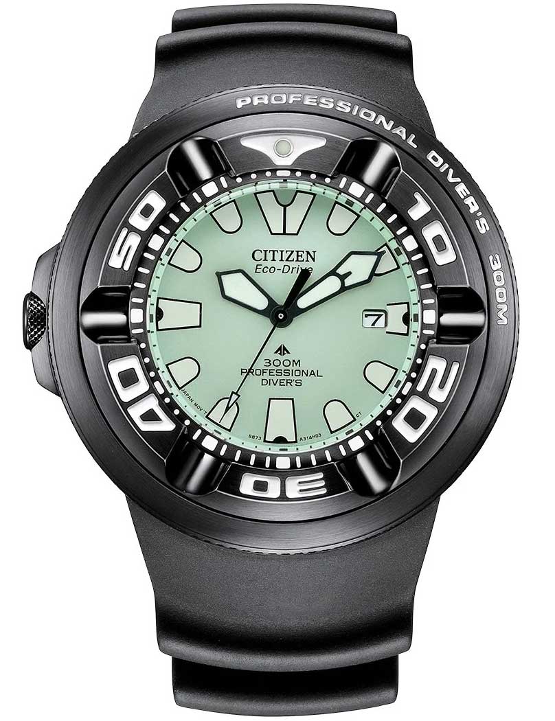 Pánské hodinky Citizen BJ8055-04X Mens Watch Eco-Drive Professional Diver 48mm 30ATM
