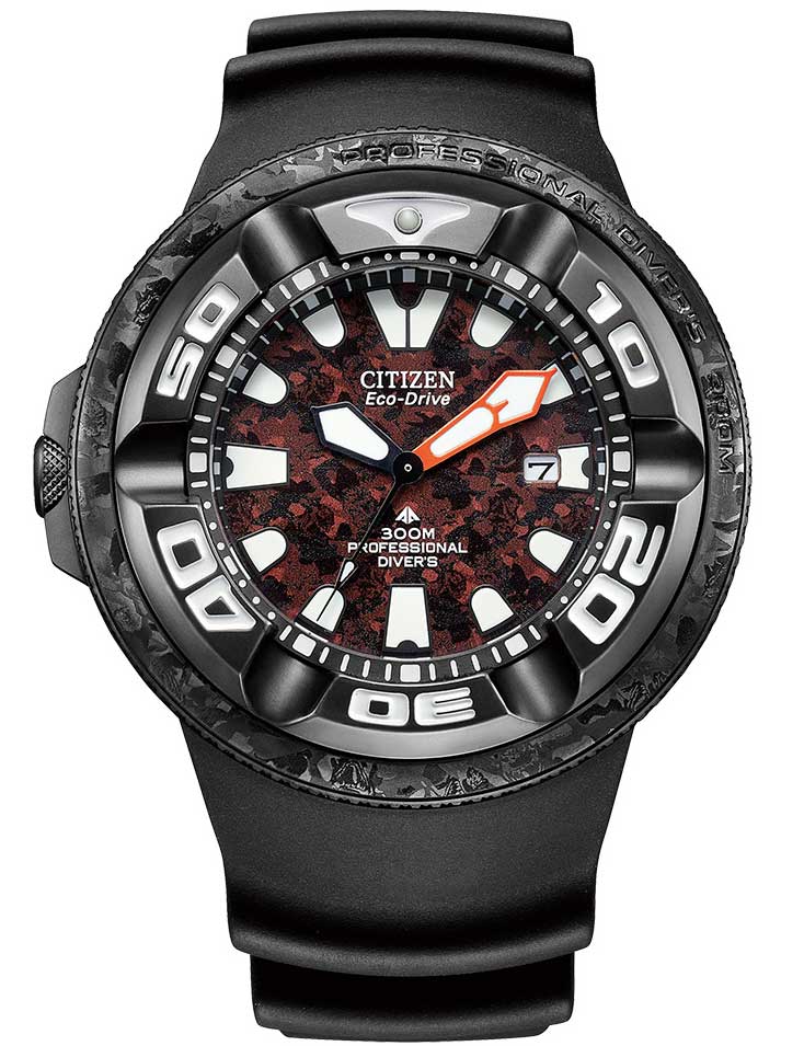 Pánské hodinky Citizen BJ8059-03Z Mens Watch Eco-Drive Professional Diver 48mm 30ATM