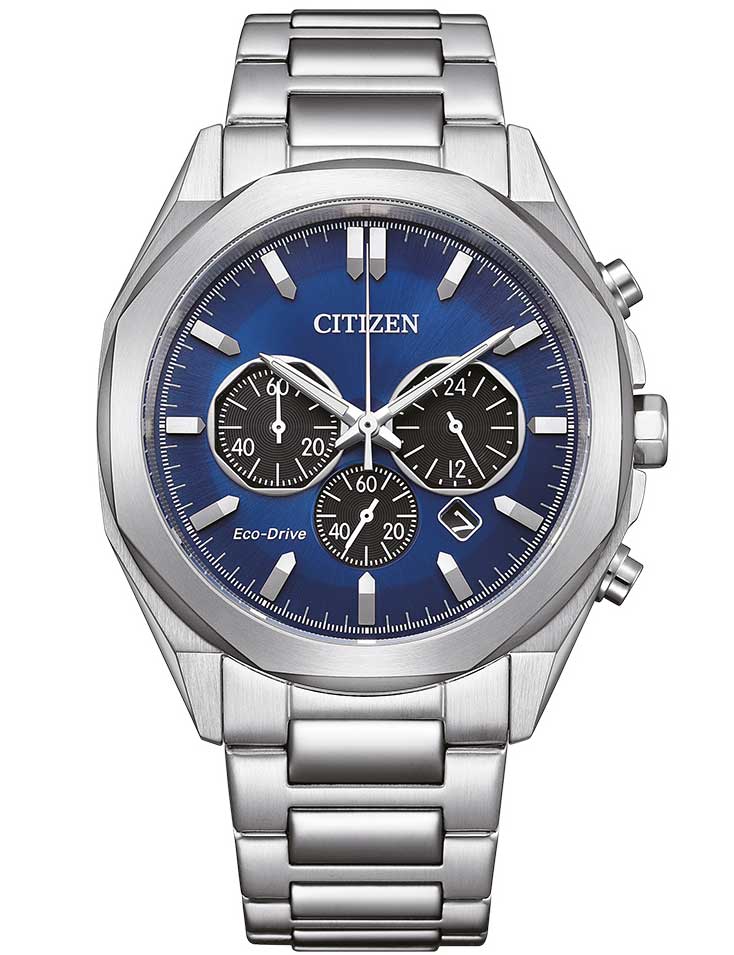 Pánské hodinky Citizen CA4590-81L Mens Watch Eco-Drive Chronograph 41mm 10ATM