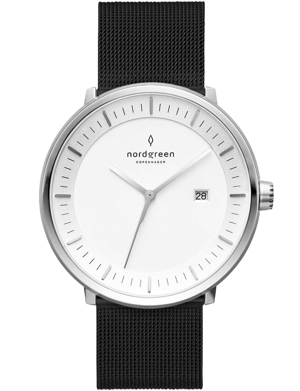 Hodinky Nordgreen PH36SILEBLXX Philosopher Unisex 36mm 3ATM