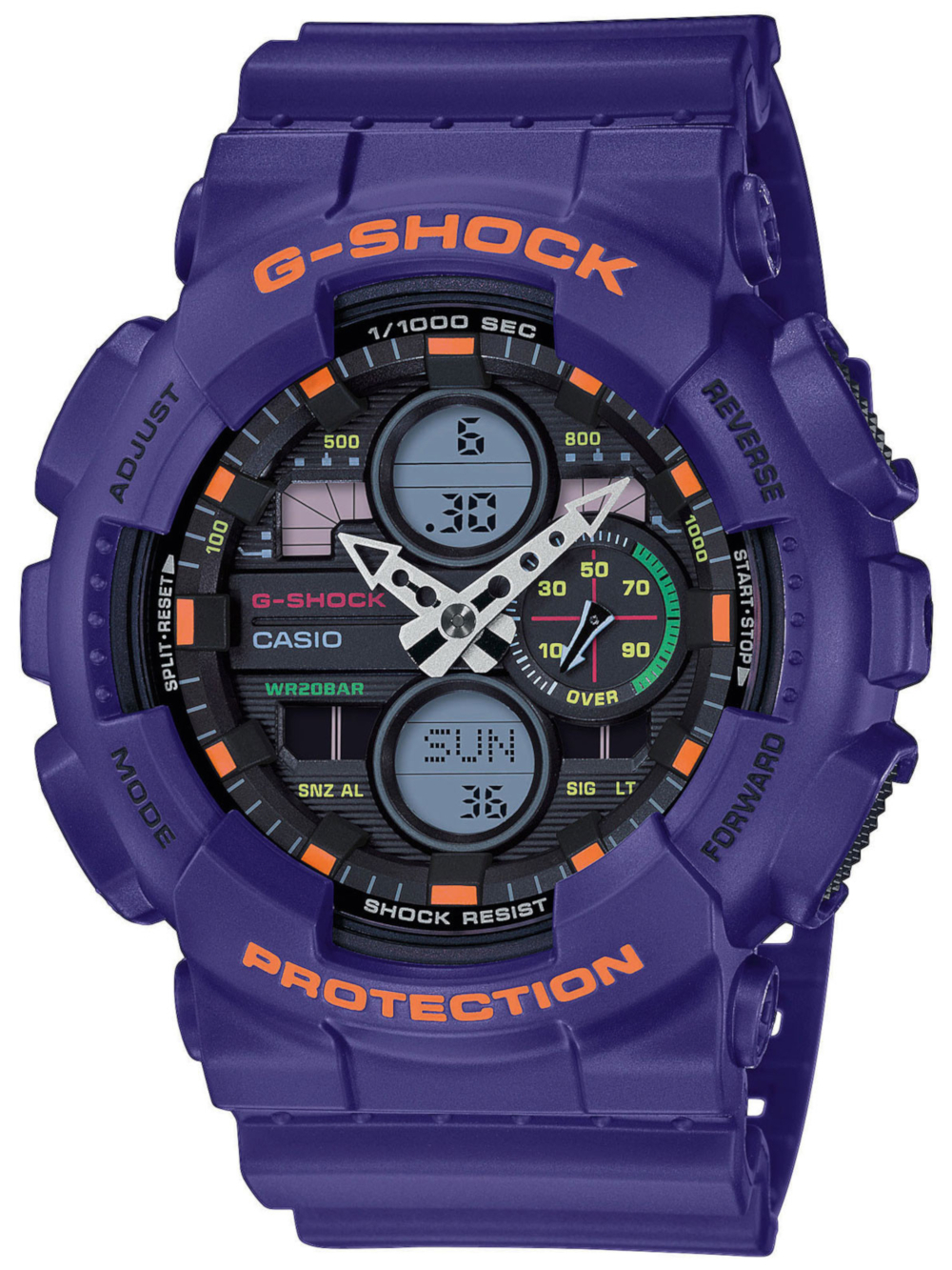 Pánské hodinky Casio GA-140-6AER G-Shock 51mm 20ATM