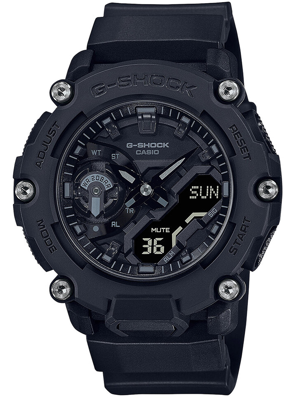 Pánské hodinky Casio GA-2200BB-1AER G-Shock Mens Watch 47mm 20ATM