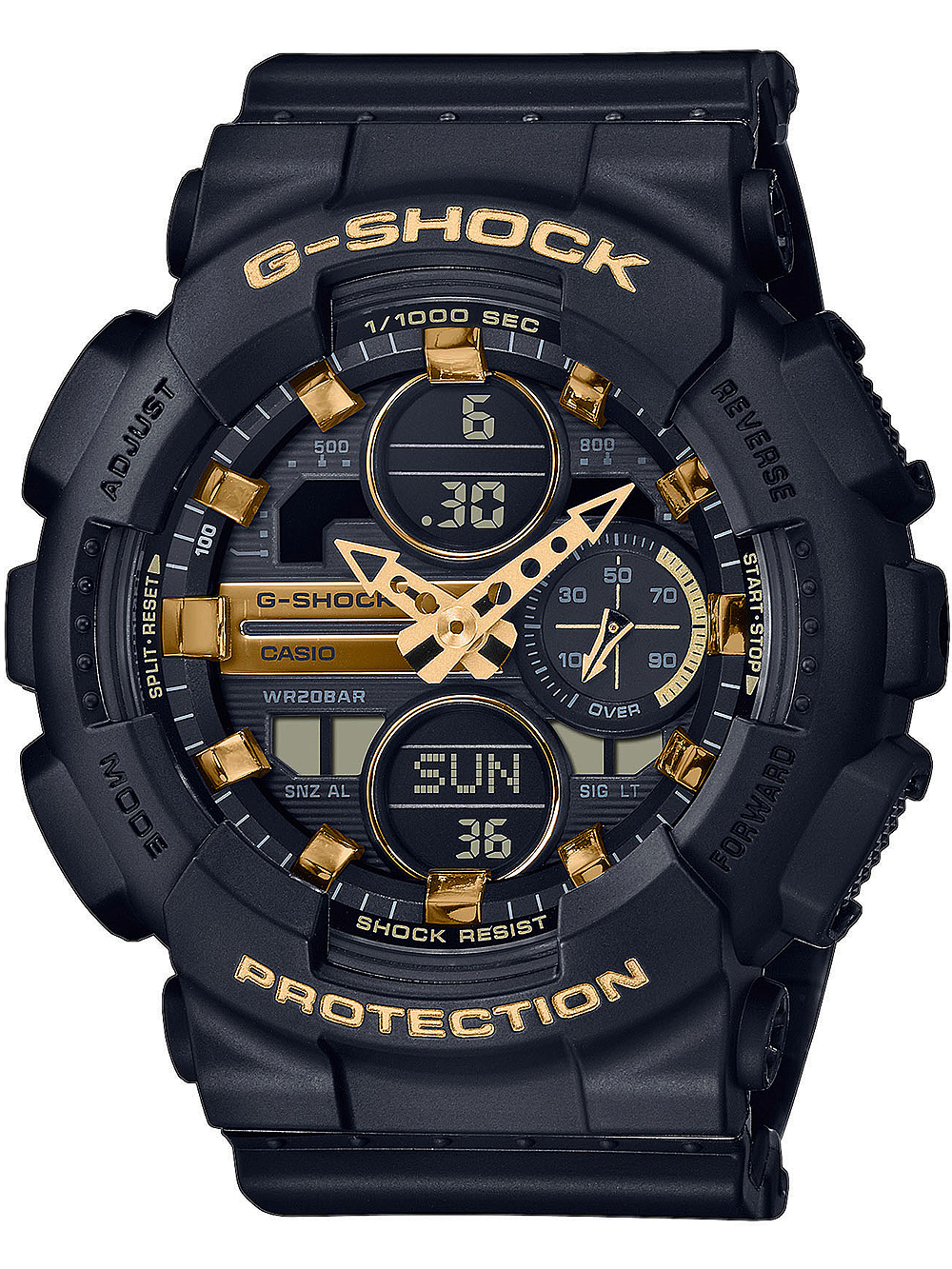Pánské hodinky Casio GMA-S140M-1AER G-Shock Men`s 46mm 20ATM