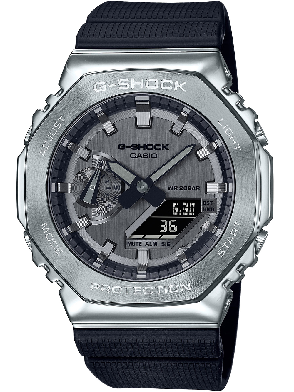 Pánské hodinky Casio GM-2100-1AER G-Shock Men`s 44mm 20ATM