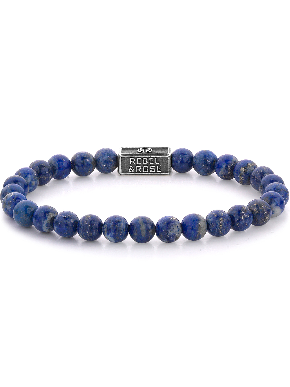 Rebel & Rose Bracelet Lapis Lazuli 925 RR-6S002-S-L