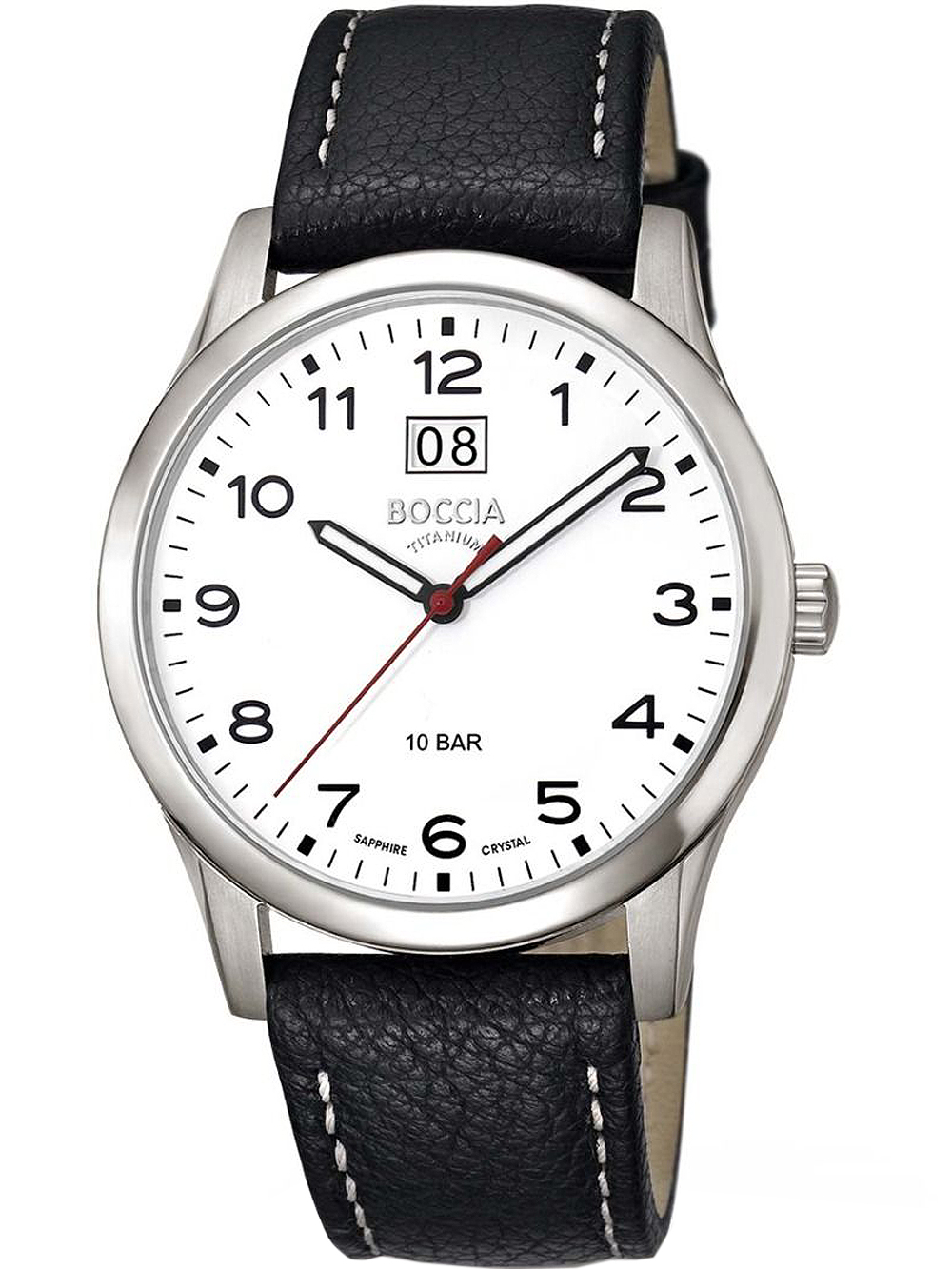 Pánské hodinky Boccia 3580-05 Men`s Watch Titanium 41mm 10ATM