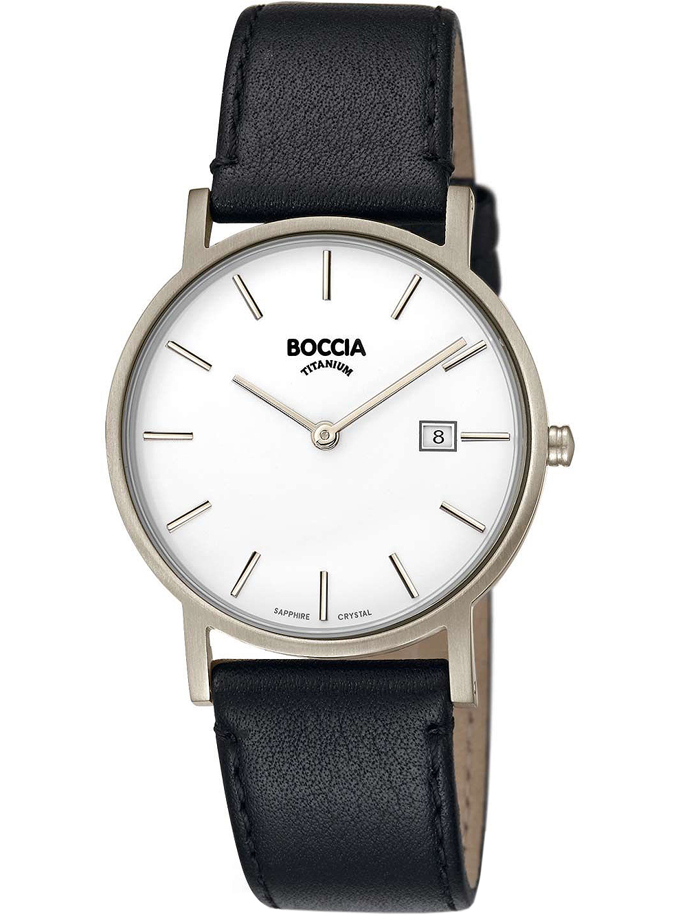 Pánské hodinky Boccia 3637-02 Men`s Watch Titanium 37mm 5ATM