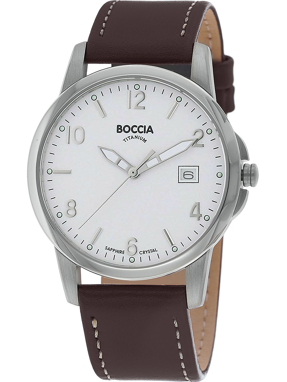 Dámské hodinky Boccia 3625-01 men`s watch titanium 36mm 5ATM