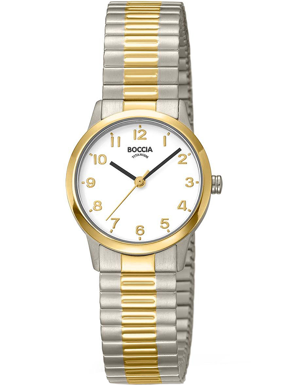 Dámské hodinky Boccia 3318-03 Ladies Watch Zugband Titanium 27mm 5ATM