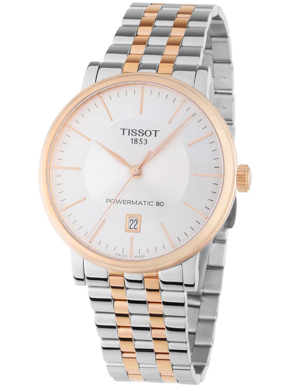 Pánské hodinky Tissot T122.407.22.031.01 Powermatic 80