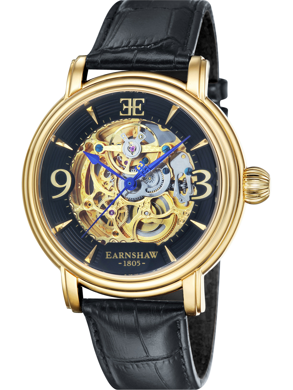 Pánské hodinky Thomas Earnshaw ES-8011-03 Mens Watch Longcase Automatic 48mm 5ATM