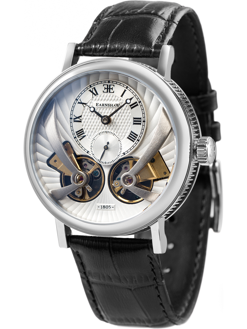 Pánské hodinky Thomas Earnshaw ES-8059-01 Mens Watch Beufort Anatolia Automatic 43mm 5ATM