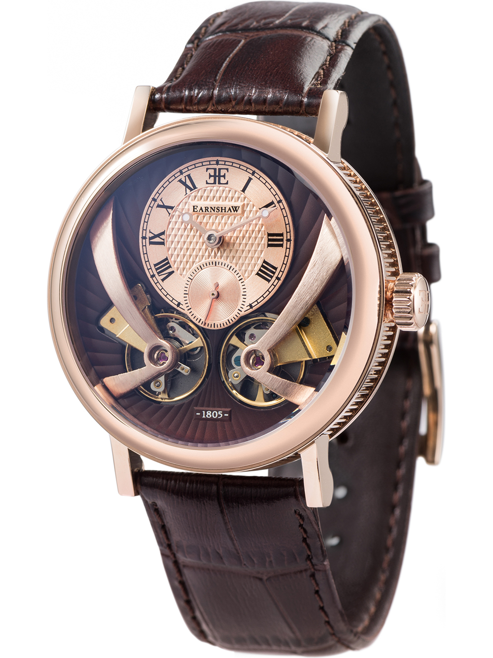 Pánské hodinky Thomas Earnshaw ES-8059-03 Mens Watch Beufort Anatolia Automatic 43mm 5ATM
