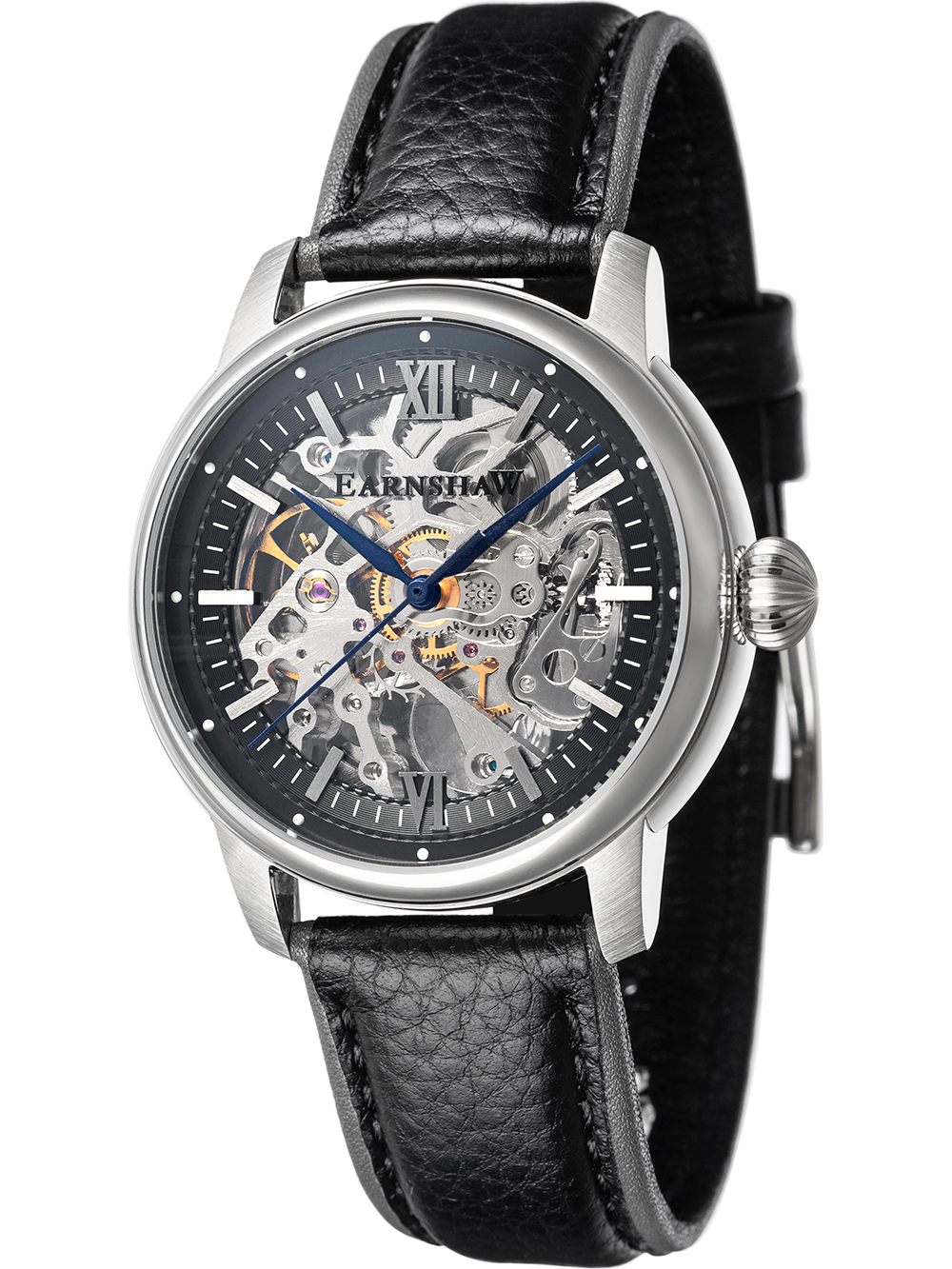 Pánské hodinky Thomas Earnshaw ES-8110-01 Mens Watch Cornwall Skeleton Automatic 40mm 5ATM