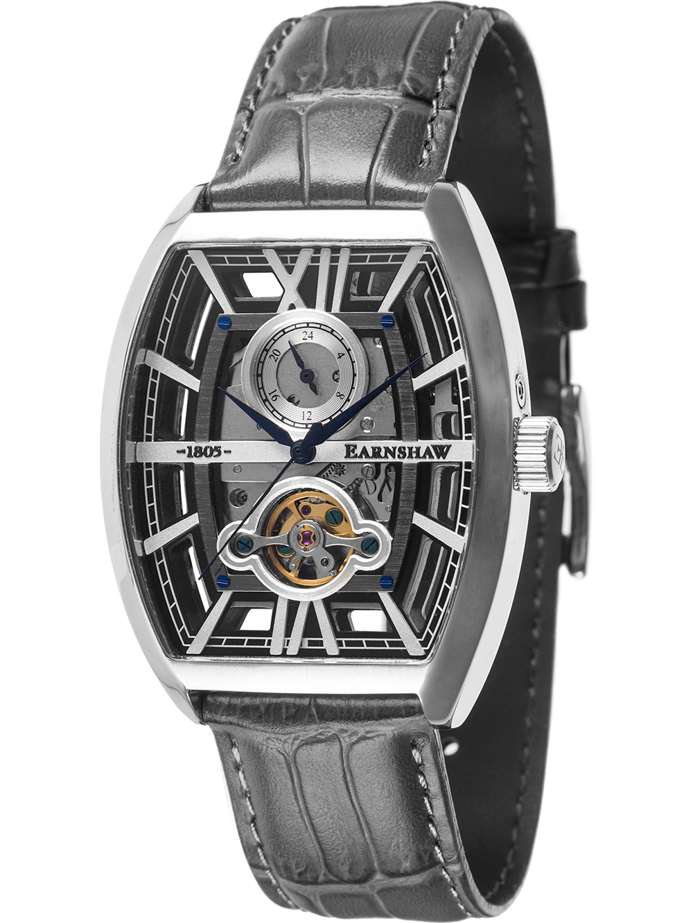 Pánské hodinky Thomas Earnshaw ES-8111-01 Mens Watch Holborn Skeleton Automatic 40mm 5ATM