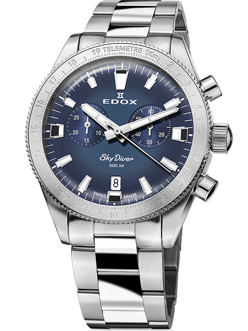 Pánské hodinky Edox 10116-3-BUIDN Skydiver Limited Edition