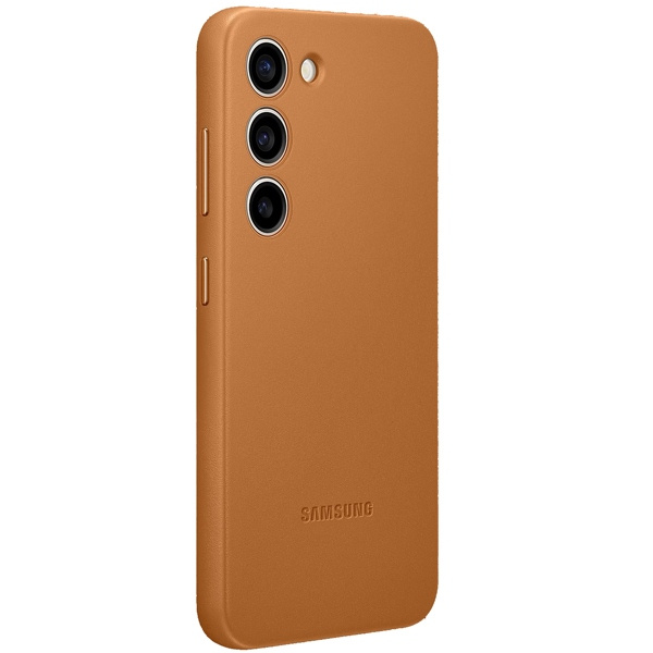 Samsung Galaxy S23+ Plus EF-VS916LA Leather Cover Camel