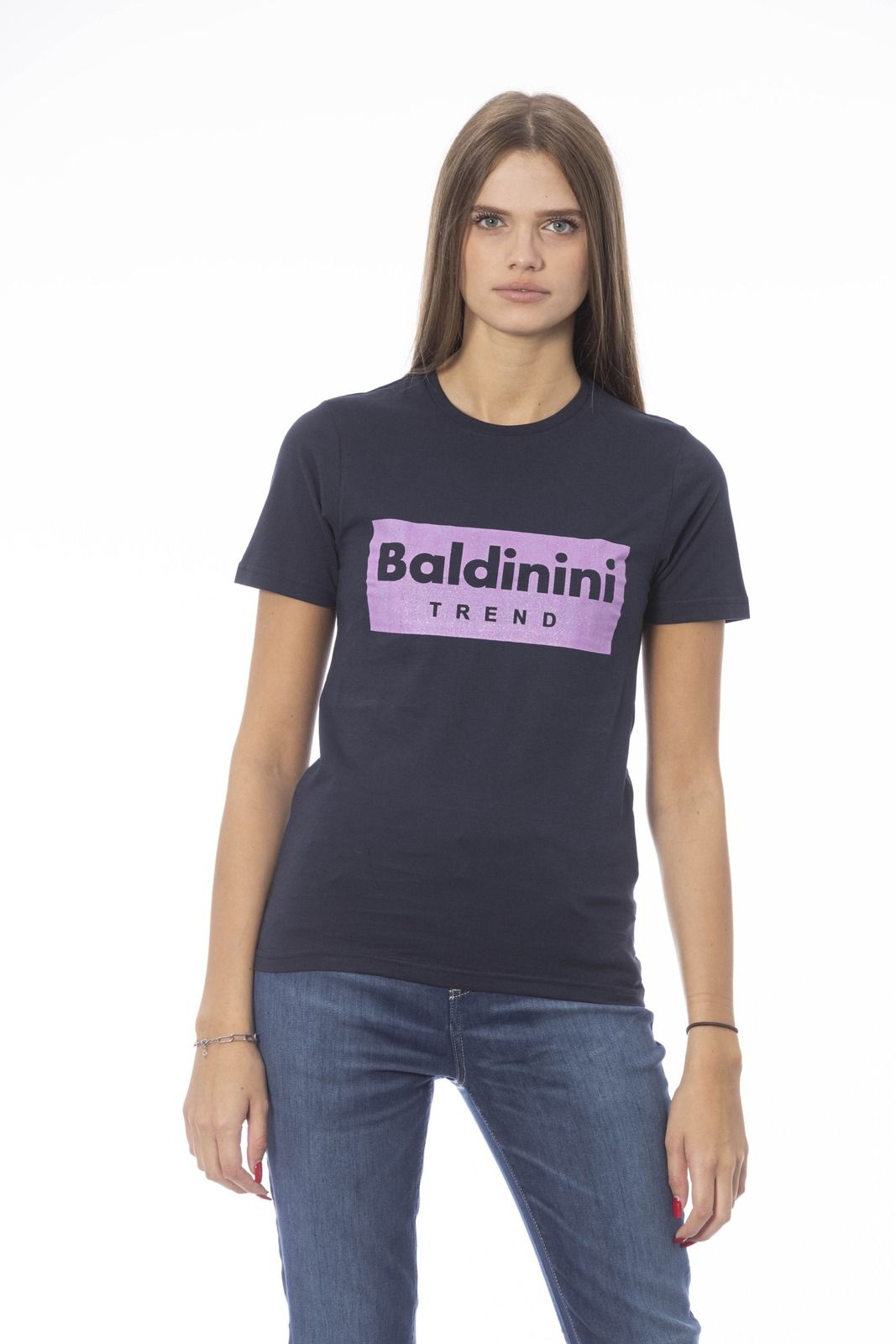 Dámské triko Baldinini Trend TSD02_MANTOVA Barva: Modrá, Velikost: XS
