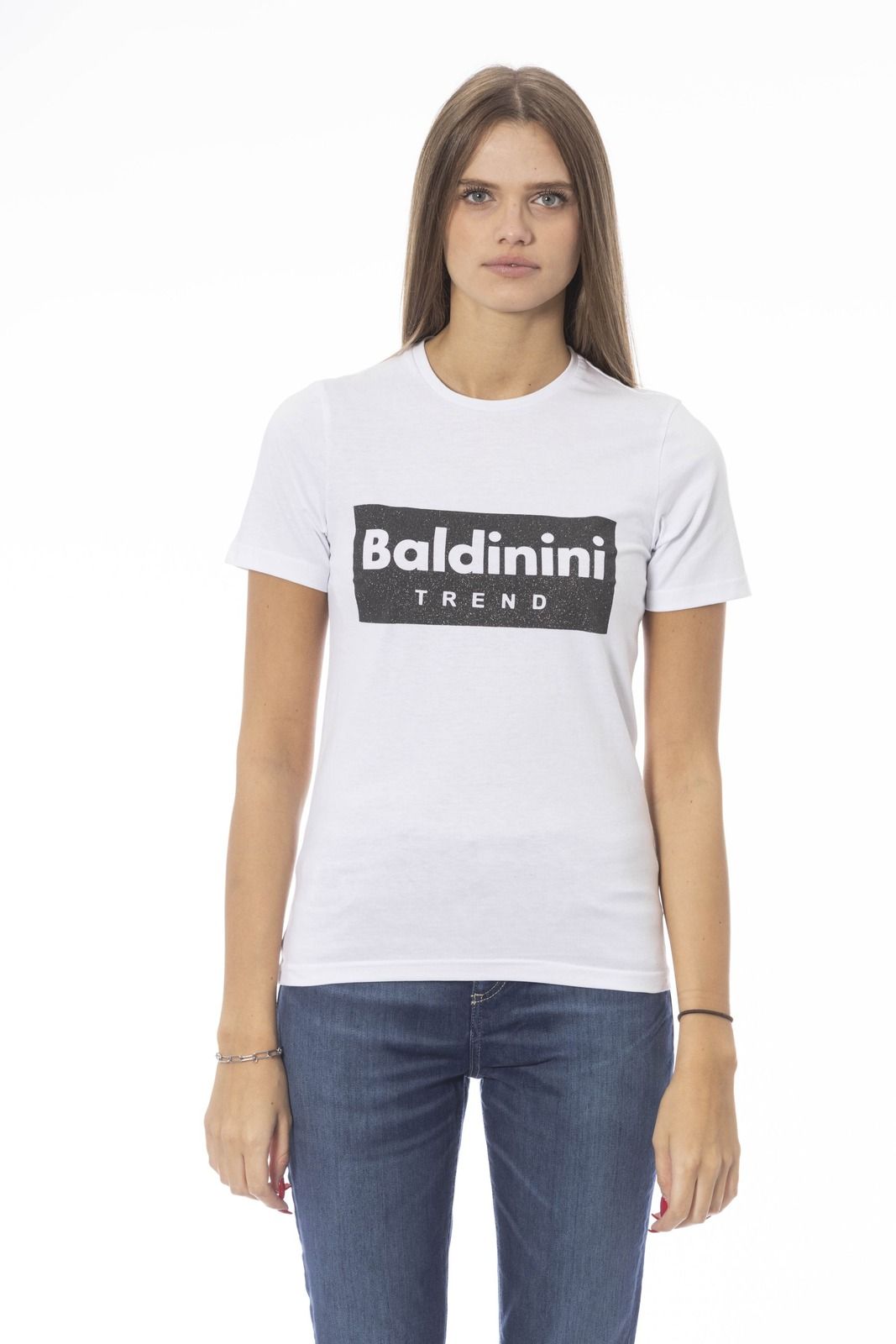 Dámské triko Baldinini Trend TSD07_MANTOVA Barva: bílá, Velikost: XS