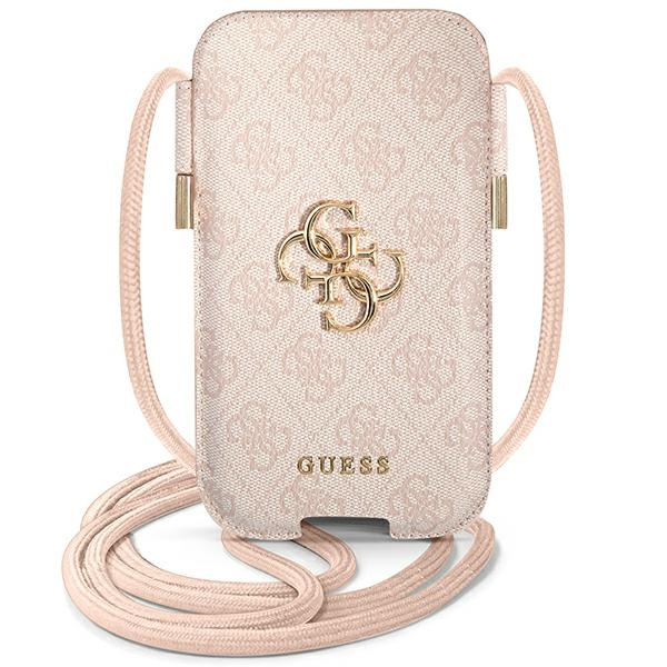 Guess Bag GUPHL4GMGPI 6,7 inch pink hardcase 4G Big Metal Logo