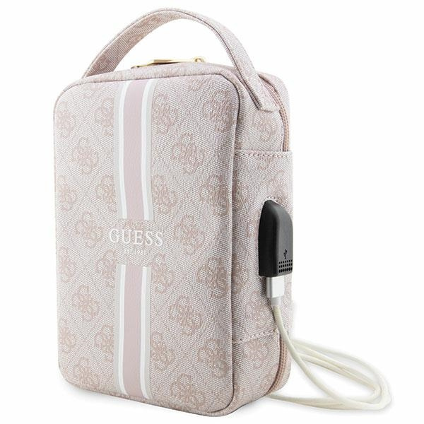 Guess GUHBP4RPSP Organizer pink 4G Printed Stripes