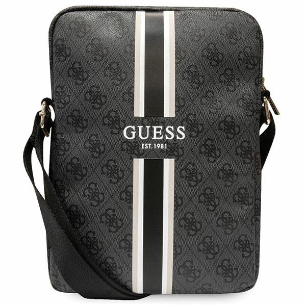 Guess GUTB10P4RPSK 10" black 4G Stripes Tablet Bag