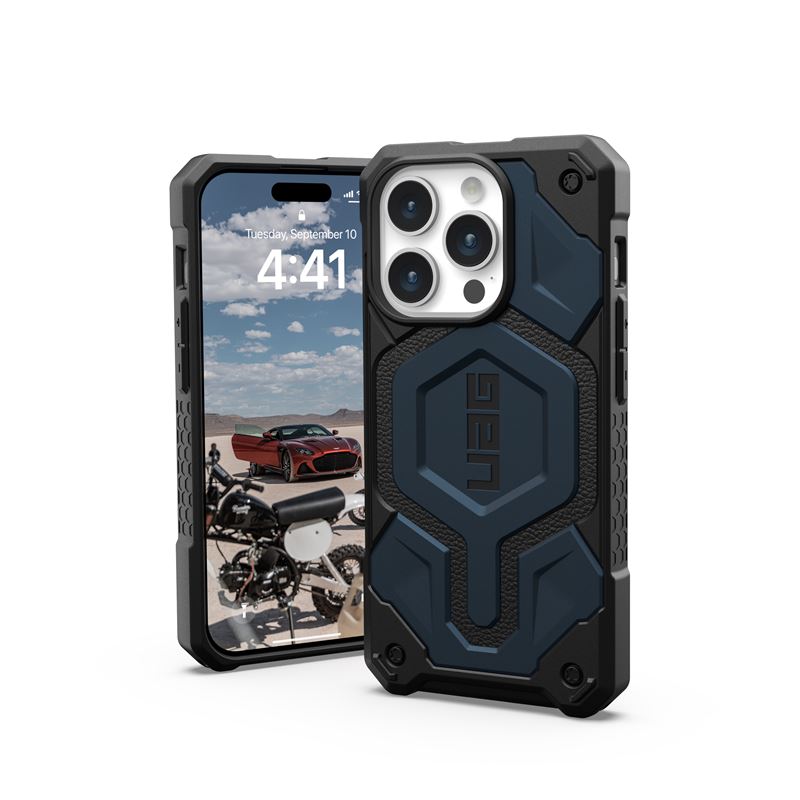 UAG Monarch Pro MagSafe, mallard - iPhone 15 Pro