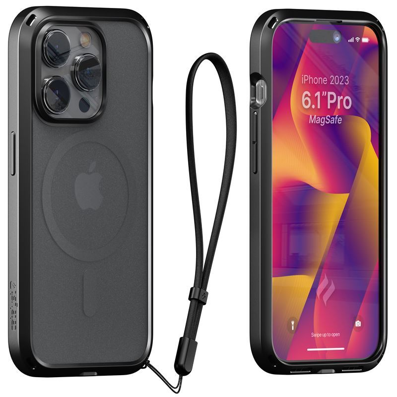 Catalyst Influence case, MagSafe, stealth black - iPhone 15 Pro