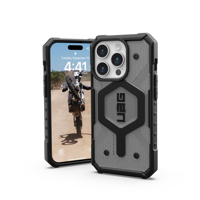 UAG Pathfinder MagSafe, ash - iPhone 15 Pro