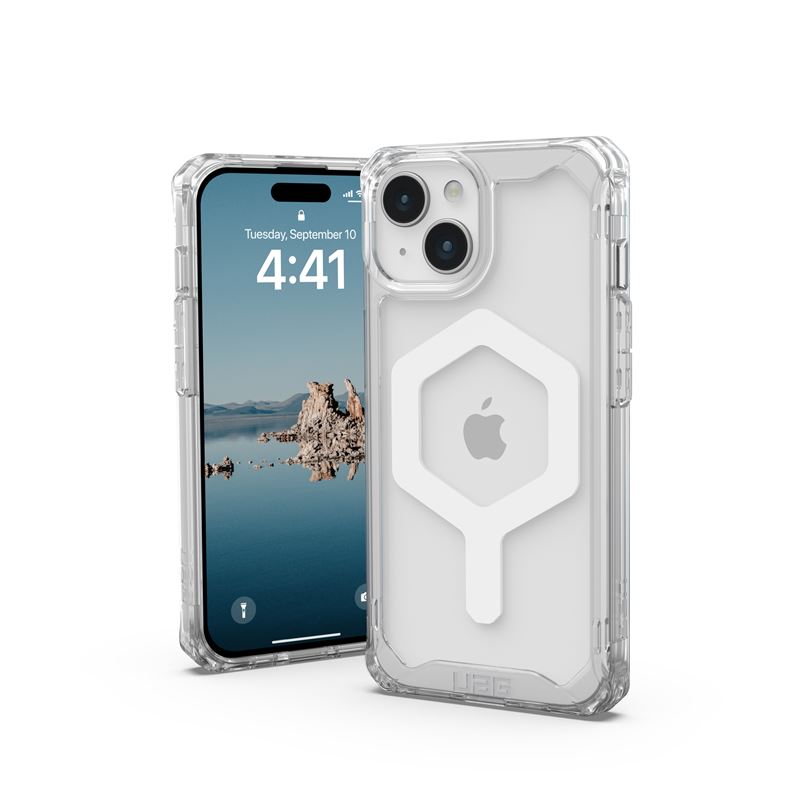 UAG Plyo MagSafe, ice/white - iPhone 15