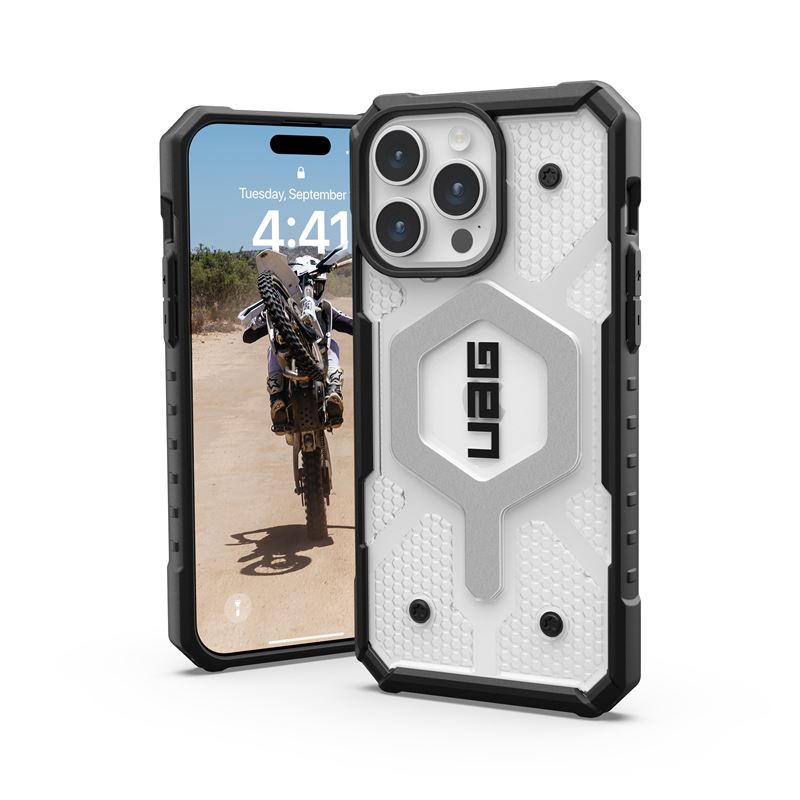 UAG Pathfinder MagSafe, ice - iPhone 15 Pro Max