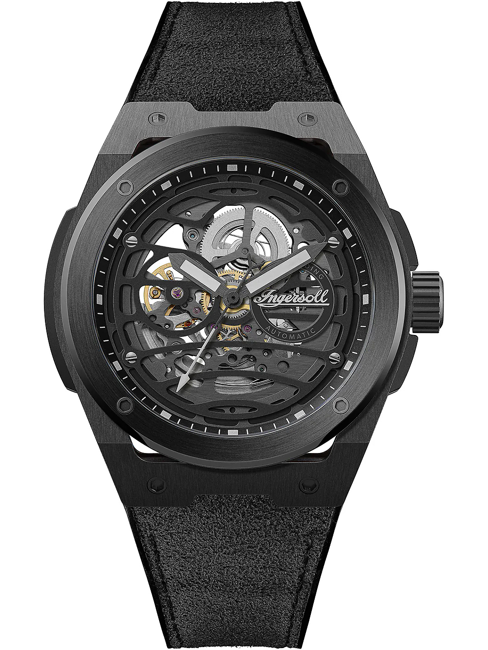 Pánské hodinky Ingersoll I15201 Mens Watch Springfield Automatic 47mm 5ATM