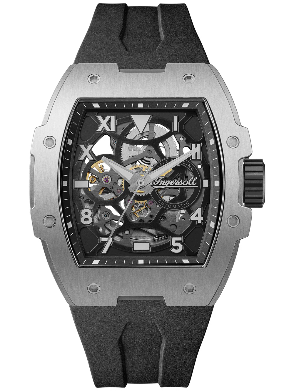 Pánské hodinky Ingersoll I15301 Mens Watch Play Automatic 45mm 5ATM