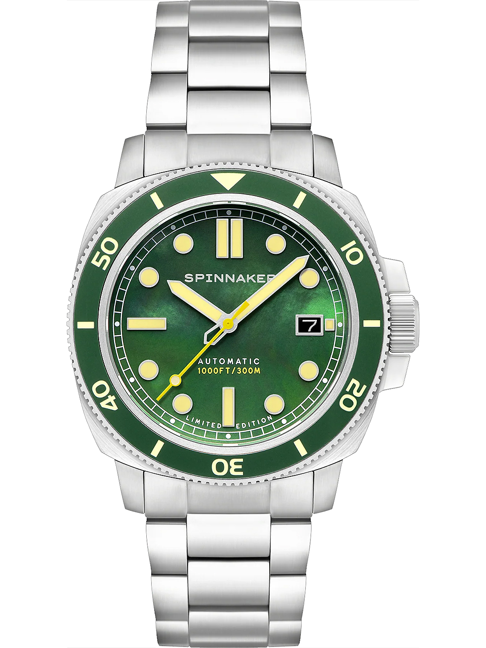 Pánské hodinky Spinnaker SP-5106-33 Mens Watch Hull Automatic Pearl Diver Limited 42mm 30ATM