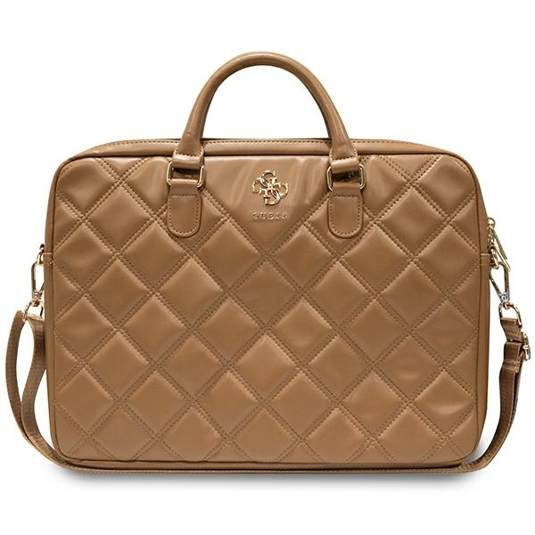 Guess GUCB15ZPSQSSGW 16" Quilted 4G brown