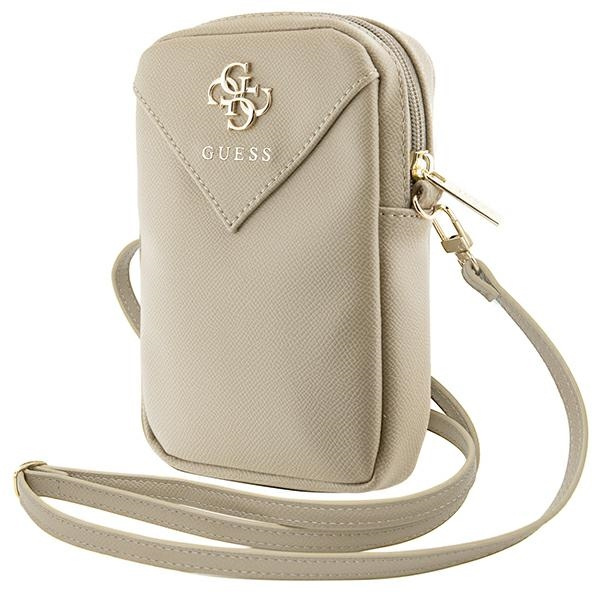 Guess GUWBZPGSTEGD Zip Triangle 4G light gold