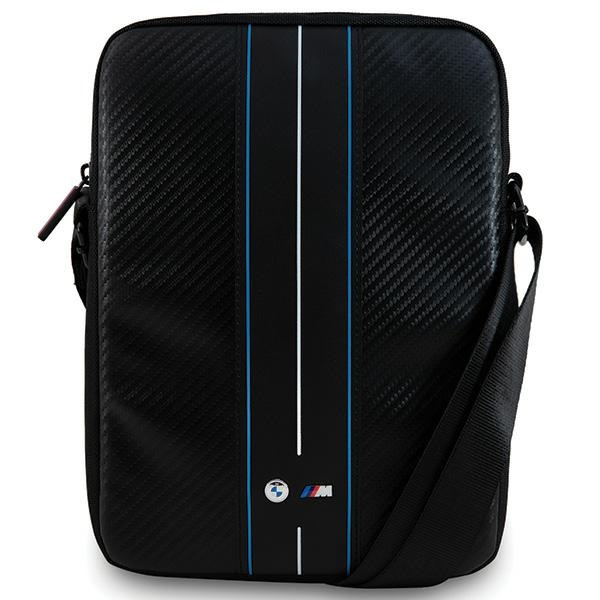 BMW BMTB10COMSCAKL 10" Carbon Blue Stripes black