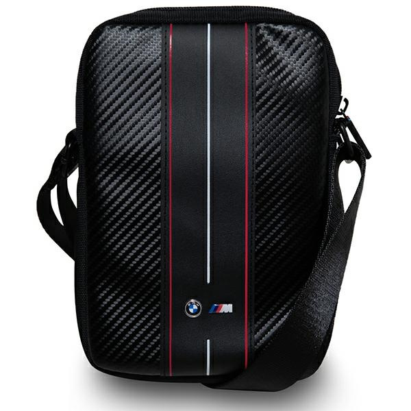 BMW BMTB8COMSCAKR 8" Carbon Red Stripes black