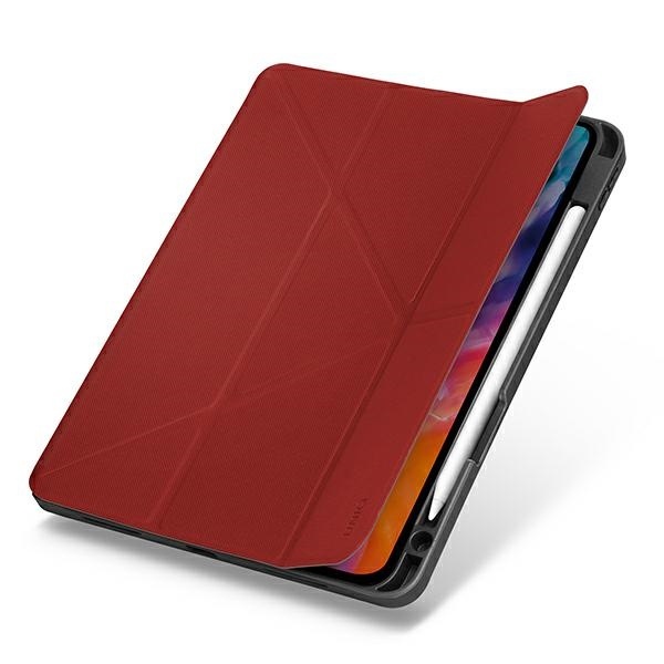 UNIQ Transforma Rigor Apple iPad Air 10.9 2020/2022 (4 i 5 gen) / iPad Air 11 2024 (6 gen) coral red Antimicrobial