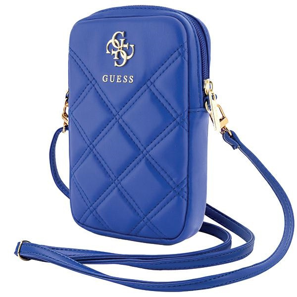 Guess GUWBZPSQSSGB Zip Quilted 4G blue