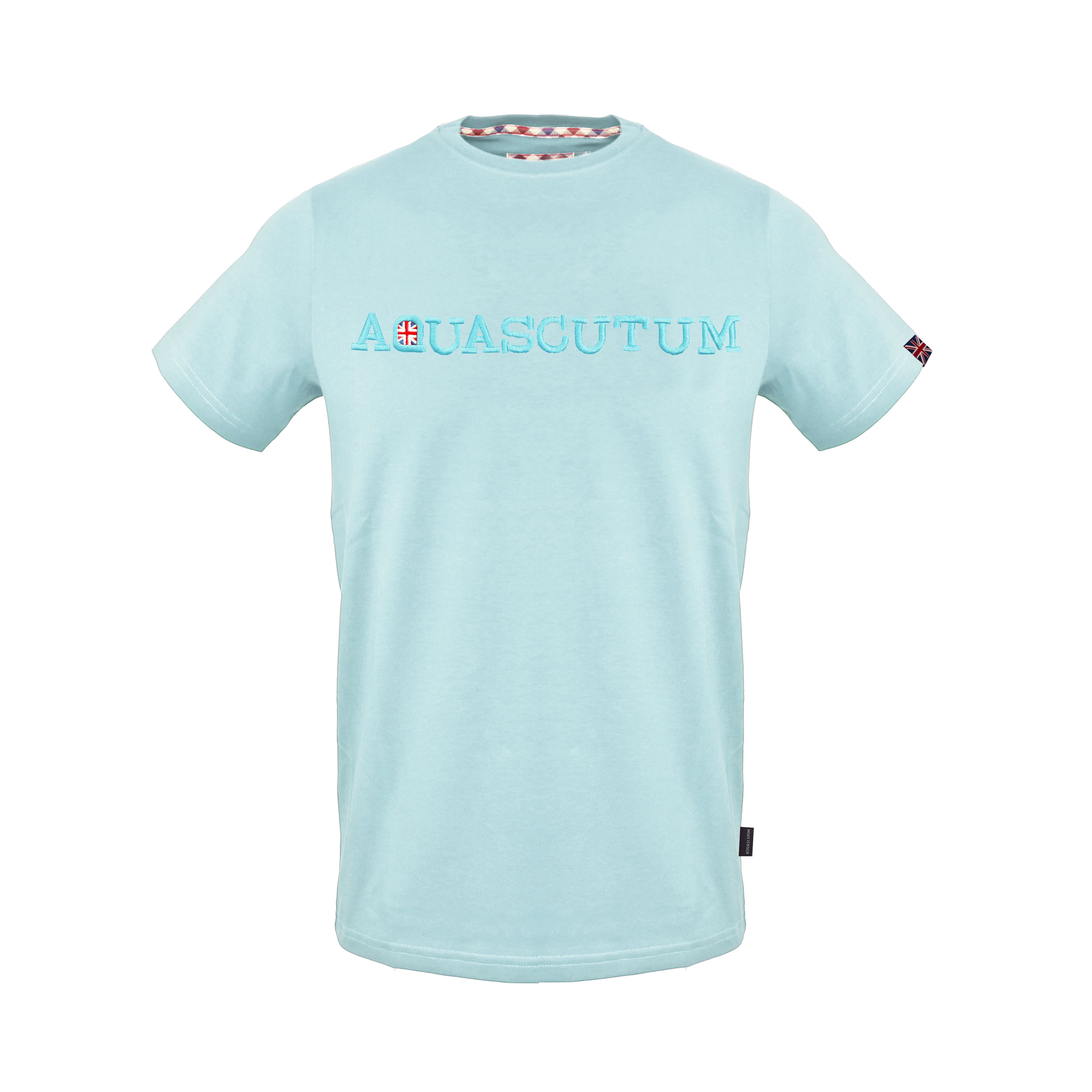 Pánské triko Aquascutum T01123 Barva: Modrá, Velikost: L