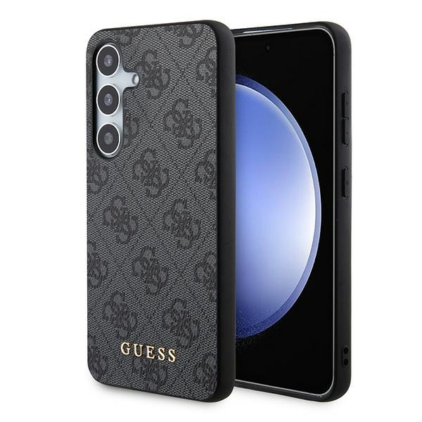 Guess GUOHCSA35G4GFGR Samsung Galaxy A35 hardcase 4G Metal Gold Logo black
