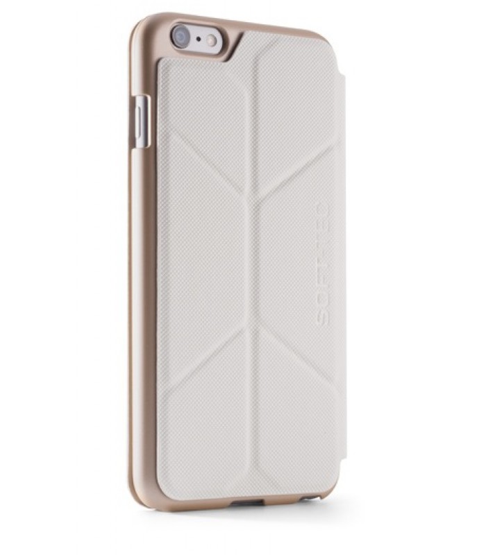 Pouzdro Element Soft-Tec Wallet, white/gold iPhone 6 Plus - 6s Plus