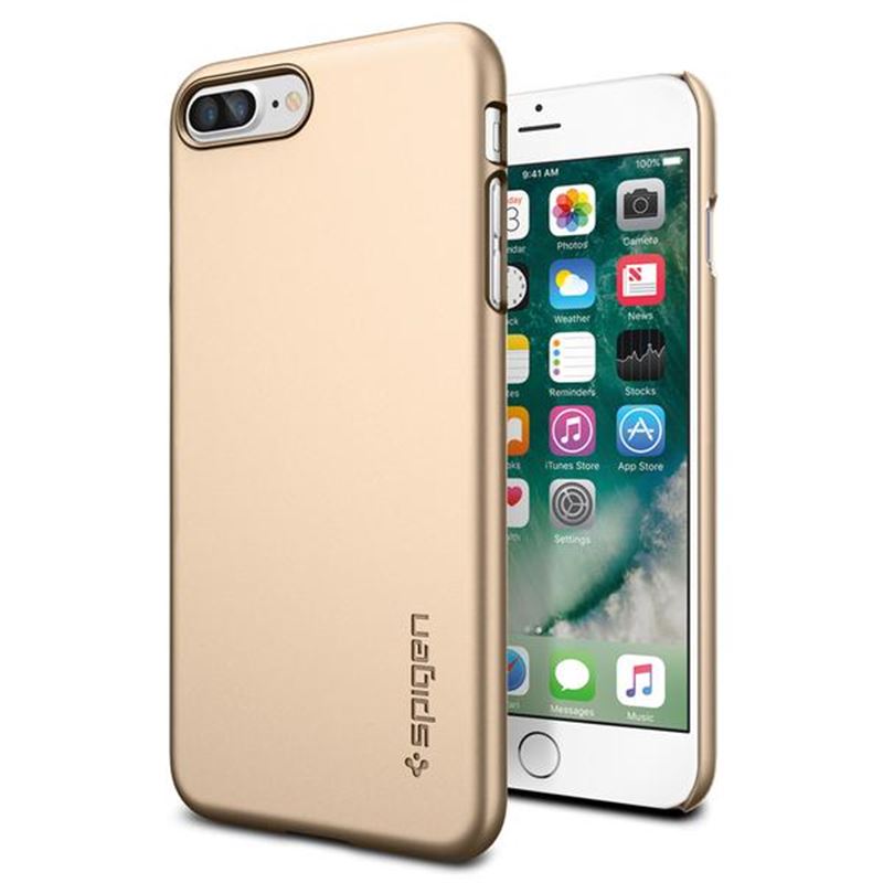 Spigen Thin Fit, champagne gold - iPhone 7+