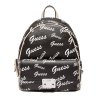 GUESS BATOH FELTON MINI CONVERTIBLE BACKPACK LOGO BLACK