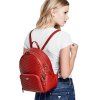GUESS BATOH ELIZE QUILTED BACKPACK červený1