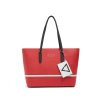 GUESS Factory Women's Layne Logo Tote červená0