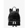Rhea Mini Python Embossed Leather Backpack