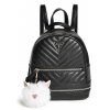 GUESS BATOH XIMENA CONVERTIBLE LOGO BACKPACK černý