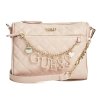KABELKA GUESS MARISOLA LOGO CROSSBODY BÉŽOVÁ